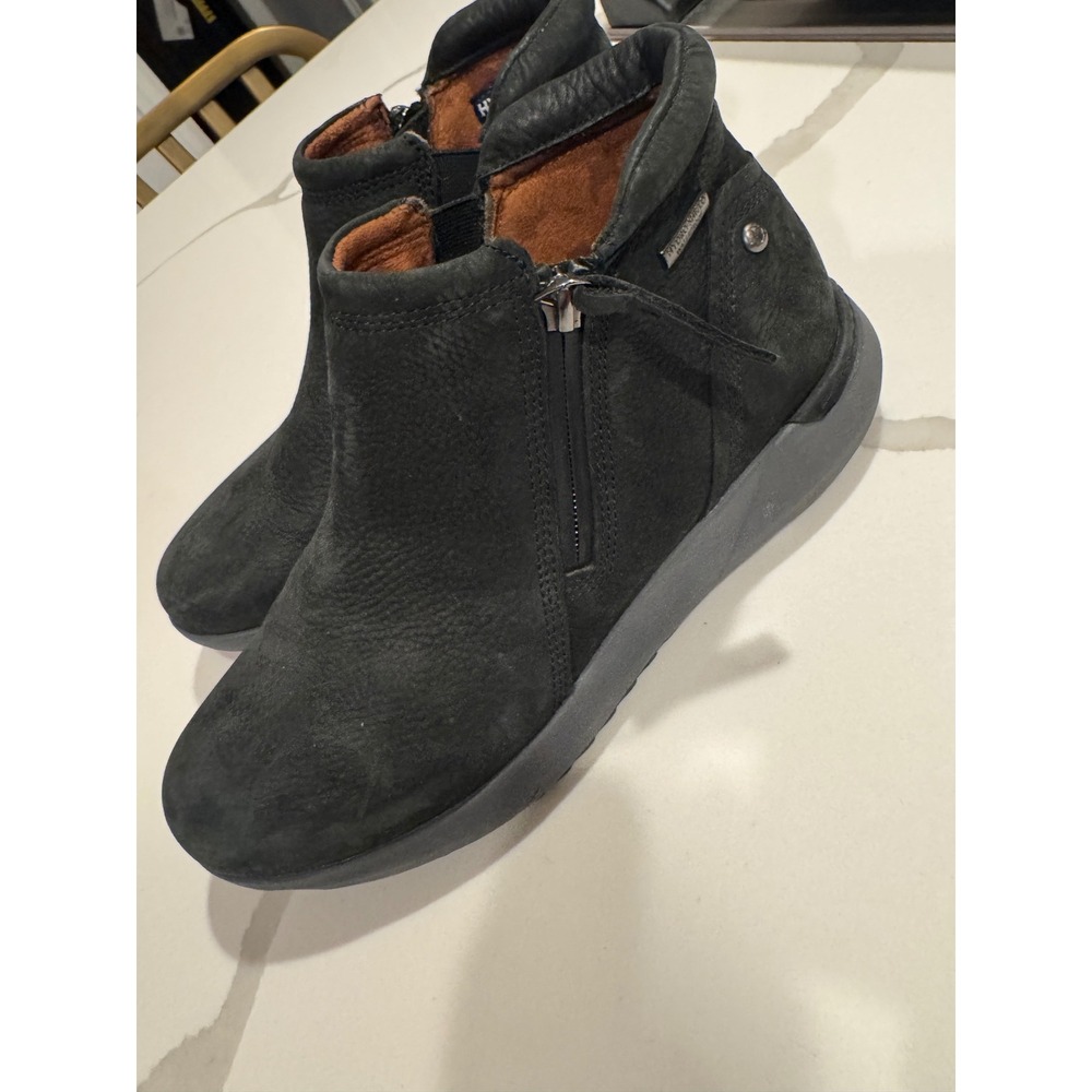 Rockport Cobb Hill Black Waterproof Hydro-Shield Ankle Boots Womens 7.5